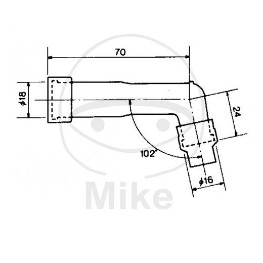 Zündkerzenendstück NGK XB05F