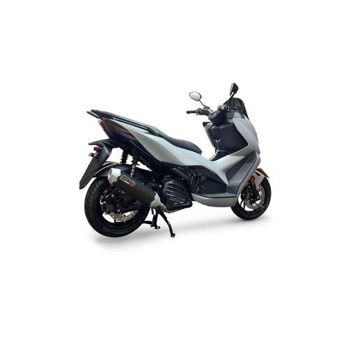 Auspuff komplett GPR PENTASCOOTER Z.18.CAT.PE Matte Black including removable db killer and catalyst