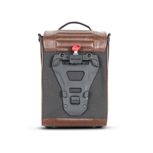 Side bag SHAD CAFE RACER SR38 X0SR38 10l Brown