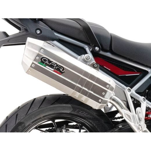 Auspuff komplett GPR HYPER SONIC CO.KTM.11.HYSOIN Brushed Stainless steel including removable db killer