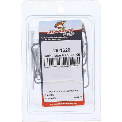 Carburetor Rebuild Kit All Balls Racing CARK26-1620