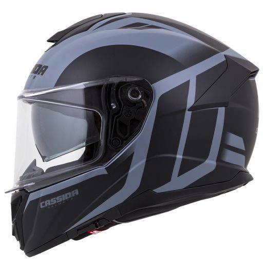 Full face helmet CASSIDA Integral GT 2.0 Ikon matt black/ grey 2XL