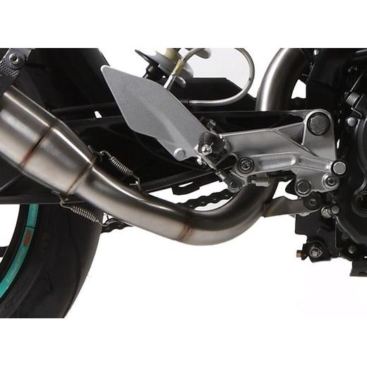 Slip-on exhaust GPR DEEPTONE INOX KT.60.RACE.DE Brushed Stainless steel including link pipe