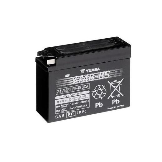 Wartungsfreie Motorradbatterie YUASA YT4B-BS