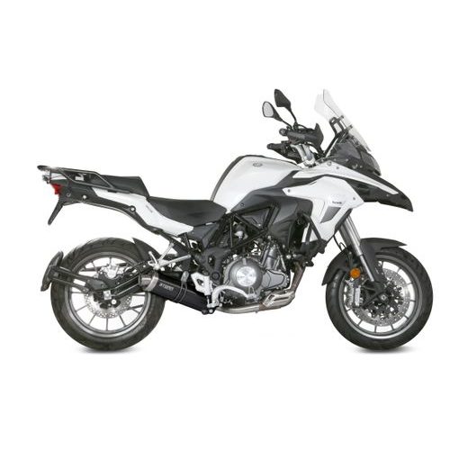 Auspuffendstück STORM OVAL E.003.LX1B Steel black