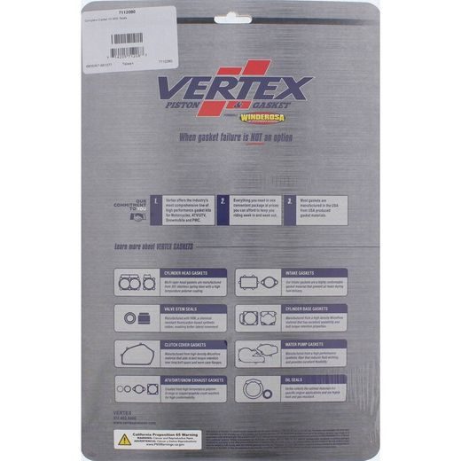 Satz Motordichtung kpl. WINDEROSA CGKOS 7112080 with seals