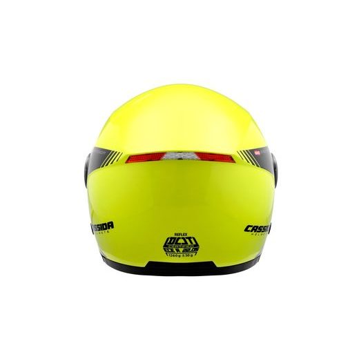 Jet helmet CASSIDA REFLEX SAFETY yellow fluo/ black L