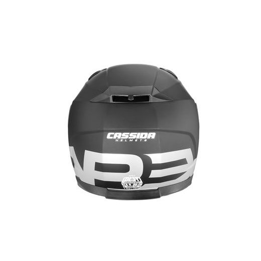 Full face helmet CASSIDA APEX VISION black matt/ grey reflex 2XL