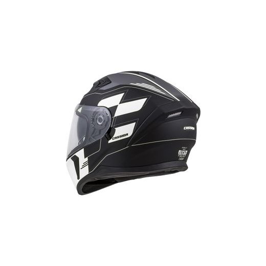 Full face helmet CASSIDA INTEGRAL 3.0 ROXOR white matt/ black/ grey L