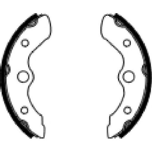 Bremsbacken FERODO 225129222