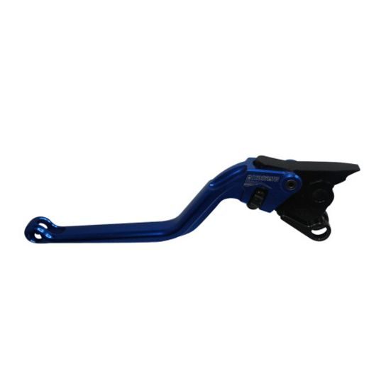 Clutch Lever ACCOSSATO fixed CNC-worked aluminium, blue