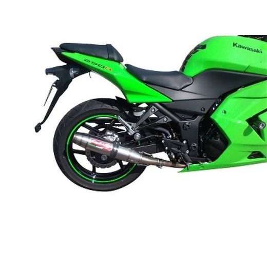 Slip-on exhaust GPR DEEPTONE INOX K.127.1.DE Brushed Stainless steel including link pipe