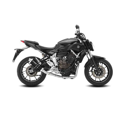 Auspuff komplett 2x1 STORM GP Y.045.LXSB Steel black