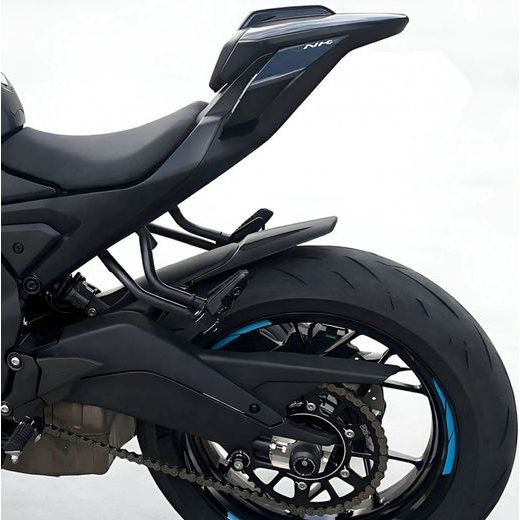 Rear fender extension PUIG 22886J schwarz matt
