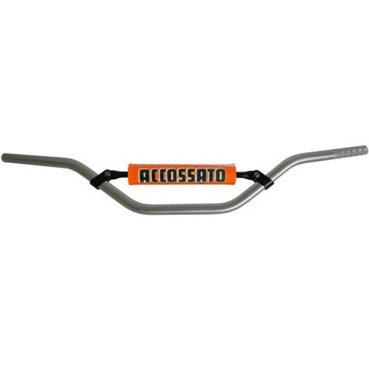 Lenker ACCOSSATO aluminium, 22 mm silber