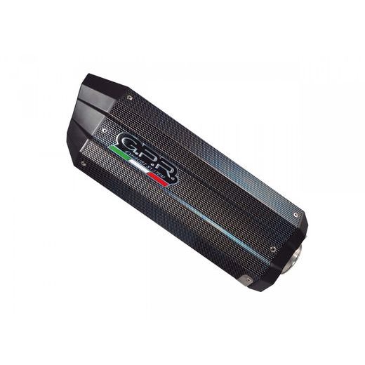 Slip-on exhaust GPR SONIC BM.103.SOPO Brushed Stainless steel including removable db killer and link pipe