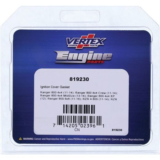 Ignition Cover Gasket WINDEROSA ICG 819230