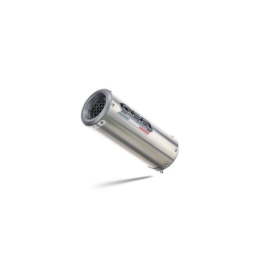 Slip-on exhaust GPR M3 H.269.M3.INOX Brushed Stainless steel including removable db killer and link pipe
