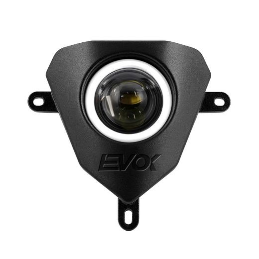 Front complete headlight Evok 246472220 2 lenses round shape