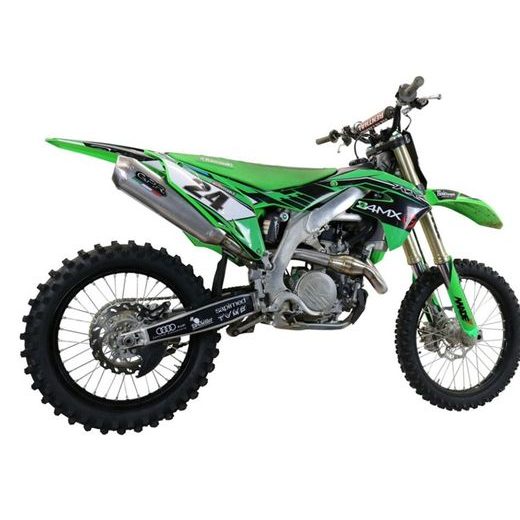 Auspuff komplett GPR PENTACROSS PNT.MX.68.FS.IO Brushed Stainless steel including removable db killer/spark arrestor