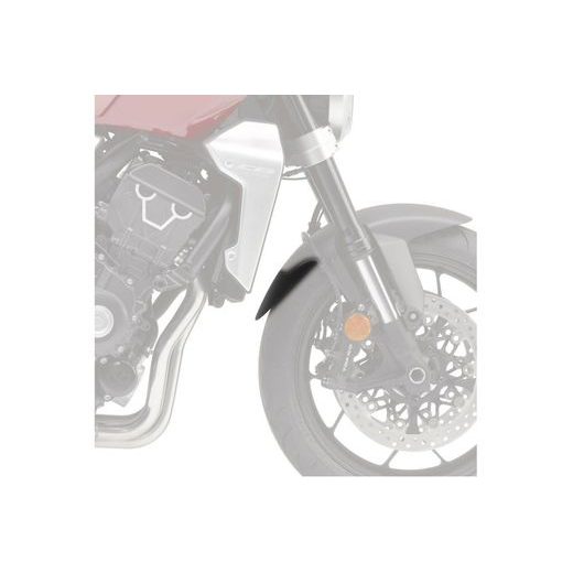 Front fender extension PUIG 0049N schwarz