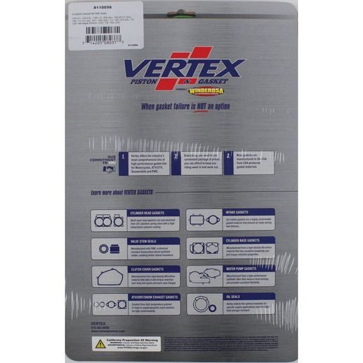 Satz Motordichtung kpl. WINDEROSA CGKOS 8110056 with seals