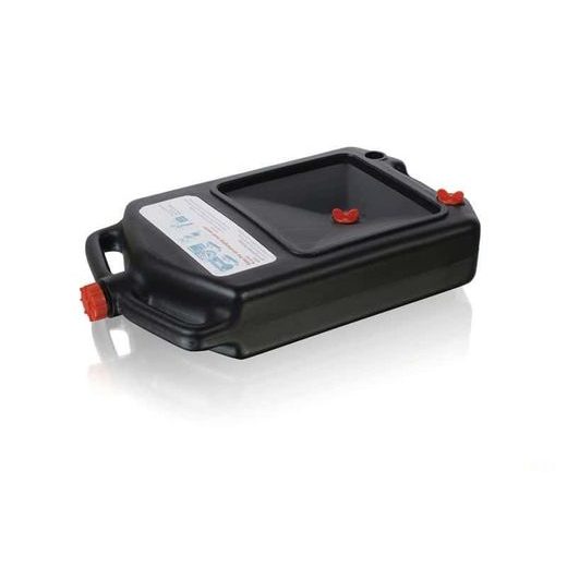 Behälter für gebrauchtes Öl PUIG 5260N schwarz 8l, 600 x 320 x 135mm