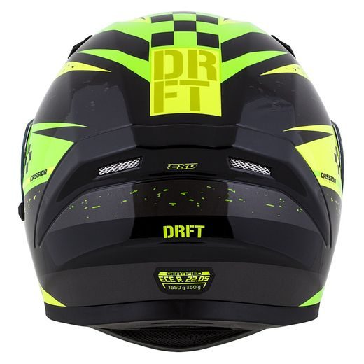 Full face helmet CASSIDA INTEGRAL 3.0 DRFT pearl yellow/ green XL