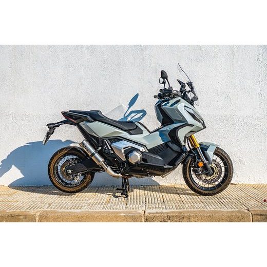 Slip-on exhaust GPR M3 HON.269.M3.INOX Brushed Stainless steel including removable db killer and link pipe