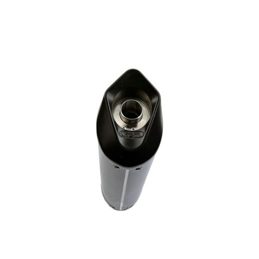 Bolt-on silencer GPR FURORE K.60.FUPO Matte Black including removable db killer