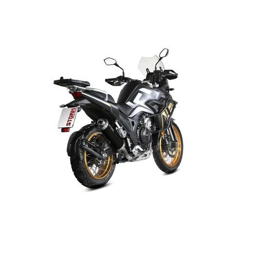 Auspuffendstück STORM OVAL KO.003.LX1B schwarz