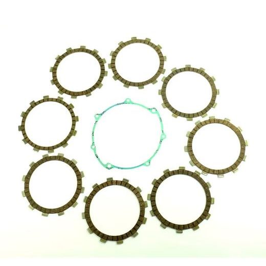 Friction plates kit with clutch cover gasket ATHENA P40230067