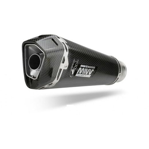 Auspuff komplett 2x1 MIVV DELTA RACE X.AP.0001.SDRC Carbon