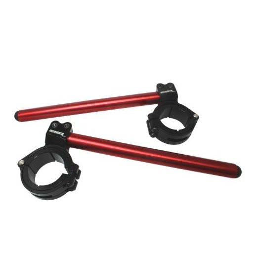 Adjustable clip-ons ACCOSSATO with inclination from 6° to 10°