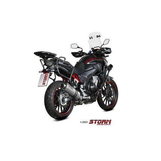 Auspuffendstück STORM OVAL H.084.LX1 Inox