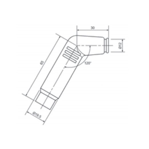 Zündkerzenendstück NGK VD05EM