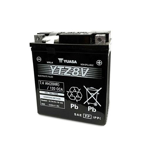 Werkaktivierte Motorradbatterie YUASA YTZ8V