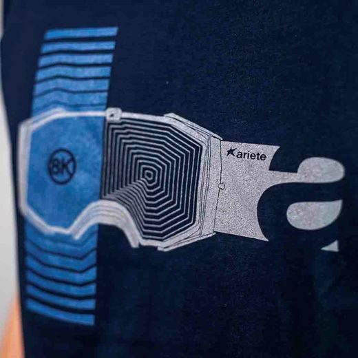 T-Shirt ARIETE 8K 14911-AAM blau M
