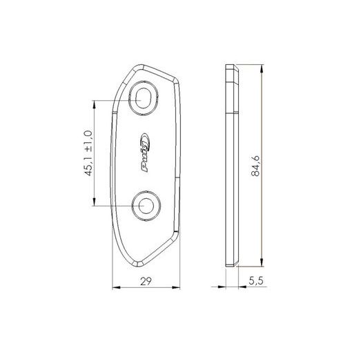 Mirrors caps PUIG 3848N schwarz