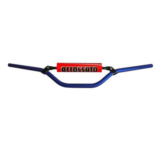 Lenker ACCOSSATO aluminium, 22 mm blau