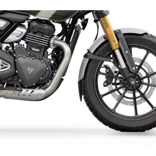 Front fender extension PUIG 22563N schwarz