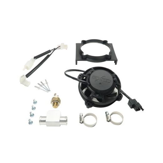 Cooling fan and mounting kit EXED EX-RFS-PLB10/19-1TEB with thermoswitch