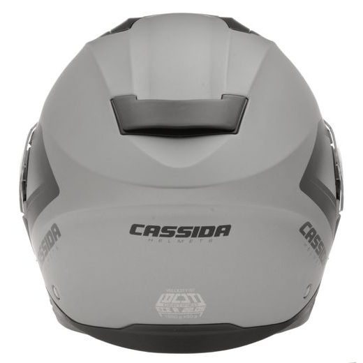 Full face helmet CASSIDA VELOCITY ST 2.1 titanium silver / black XL