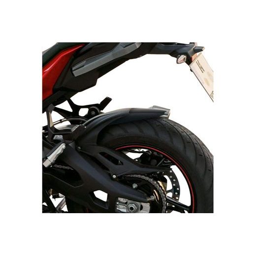 Rear fender extension PUIG 20478J schwarz matt