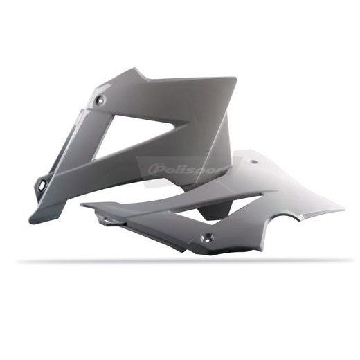 Radiator scoops POLISPORT 8432600006 (pair) weiß