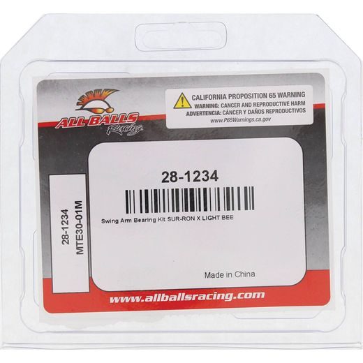 Swing Arm Bearing Kit All Balls Racing SAB28-1234