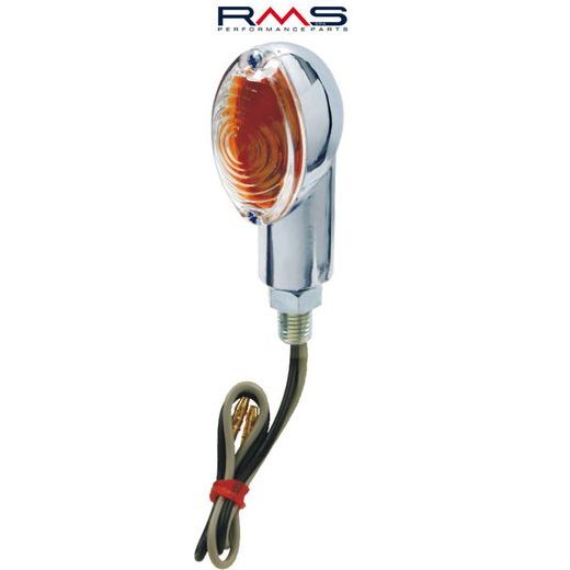 Blin+D979ker RMS 246480120 chromed look, transparent lens E-mark