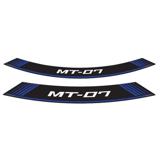 Rim strip PUIG MT-07 9136A blau set of 8 rim strips