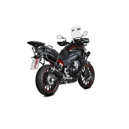 Auspuffendstück STORM OVAL H.084.LX1B schwarz