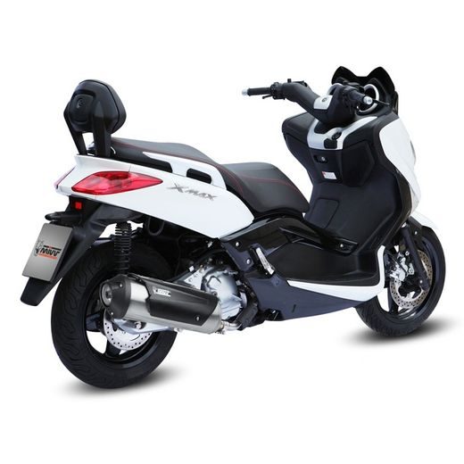 Auspuff komplett 1x1 MIVV C.YA.0006.K Edelstahl catalysed muffler